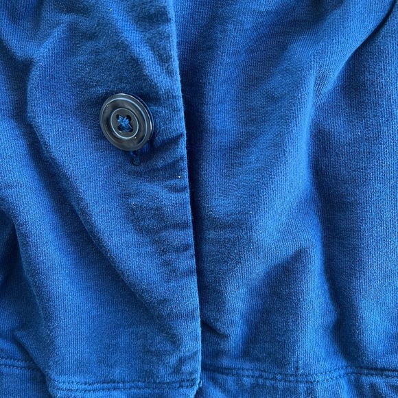 Janie and jack peplum navy jacket - Picture 4 of 7